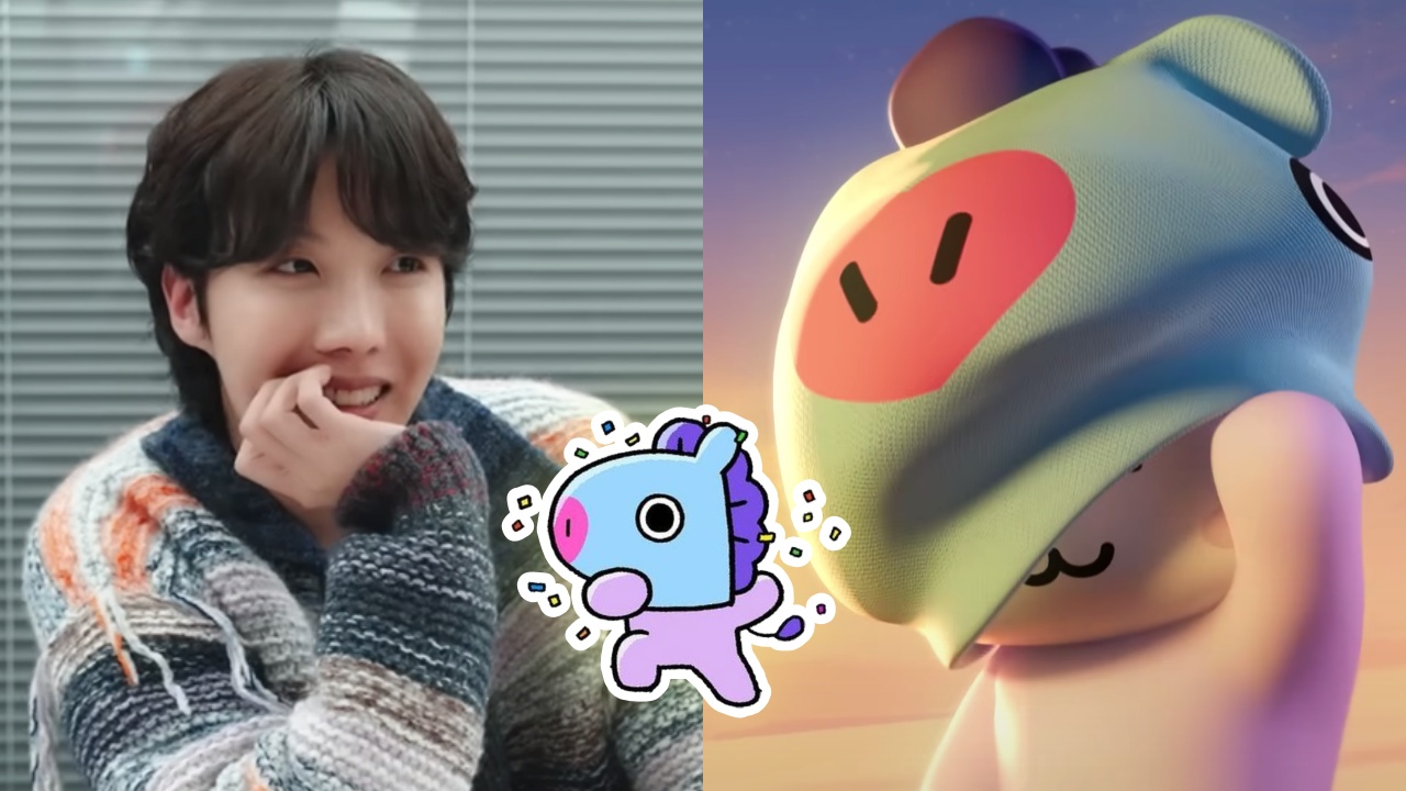 J-Hope的BT21「舞蹈小马」MANG终於脱掉面具！一笑「嘴巴变爱心」超还原，网惊：「原来不是马！」 明星 第1张-剧情网