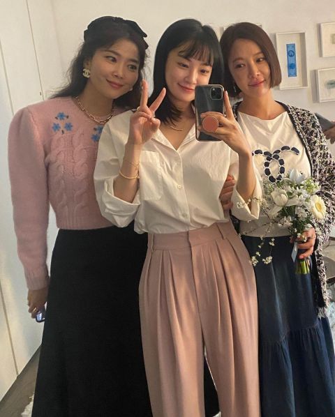 黄正音邀闺蜜们吴允儿、全慧彬、李珠妍、亚由美齐聚Baby Shower！ 明星 第2张-剧情网