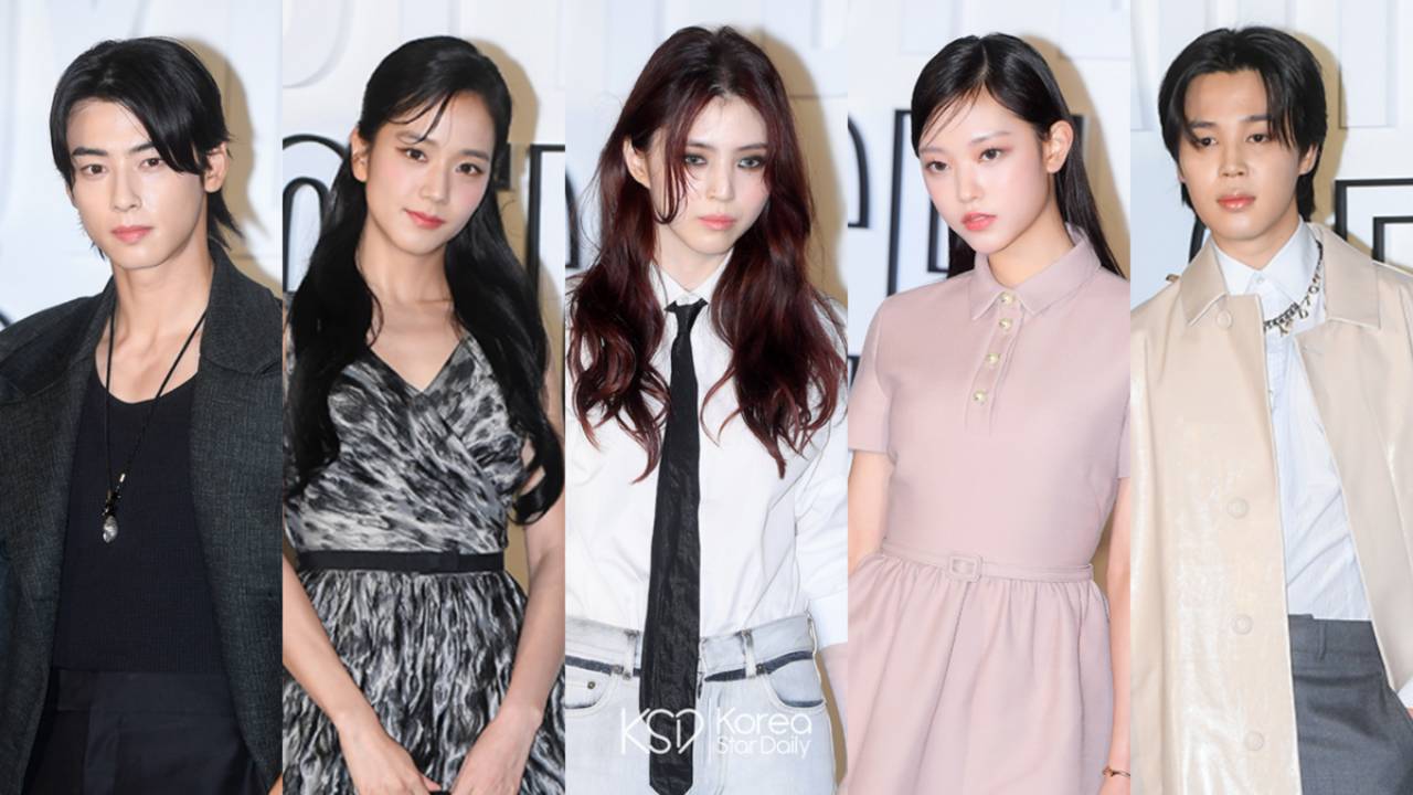 【多图】Jisoo、Jimin、车银优、Haerin等人出席品牌活动，韩韶禧「吸血鬼妆容」引发热烈讨论！ 明星 第1张-剧情网